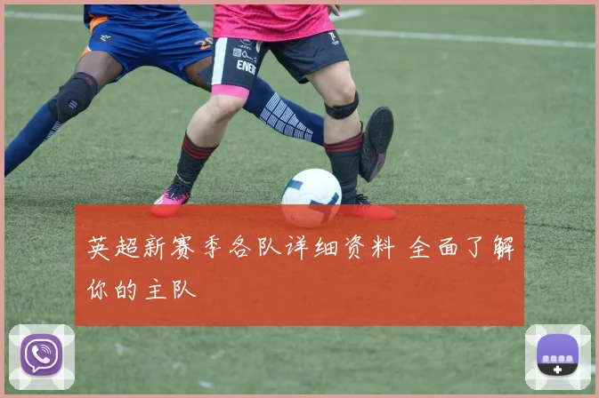 英超新赛季各队详细资料 全面了解你的主队