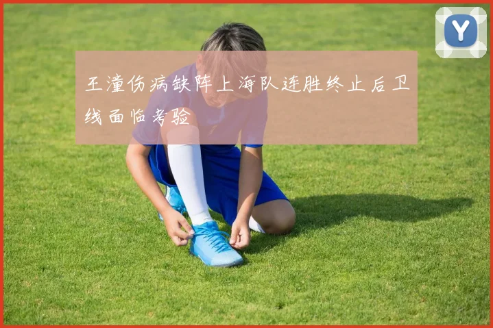 王潼伤病缺阵上海队连胜终止后卫线面临考验